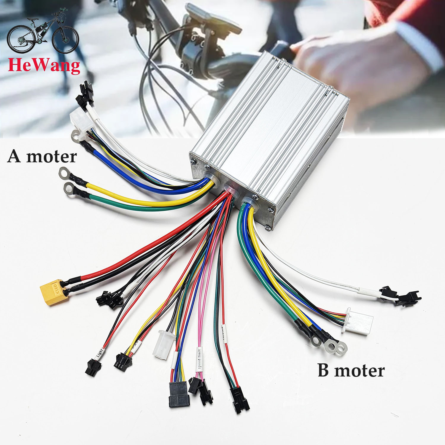 72V 45A Dual Controller - BLDC-controller 36V 48V 52V 60V Sinusgolf