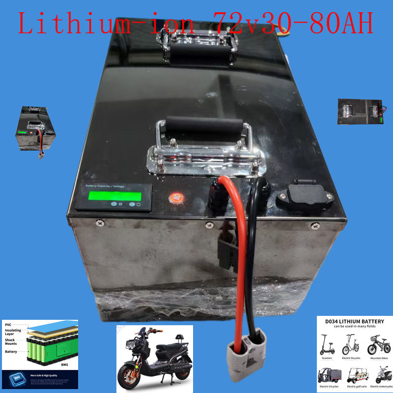 72V 35AH 40Ah 50AH 60AH 70AH 8 - 72V 30Ah Lifepo4 Battery Pack recensie en prijs