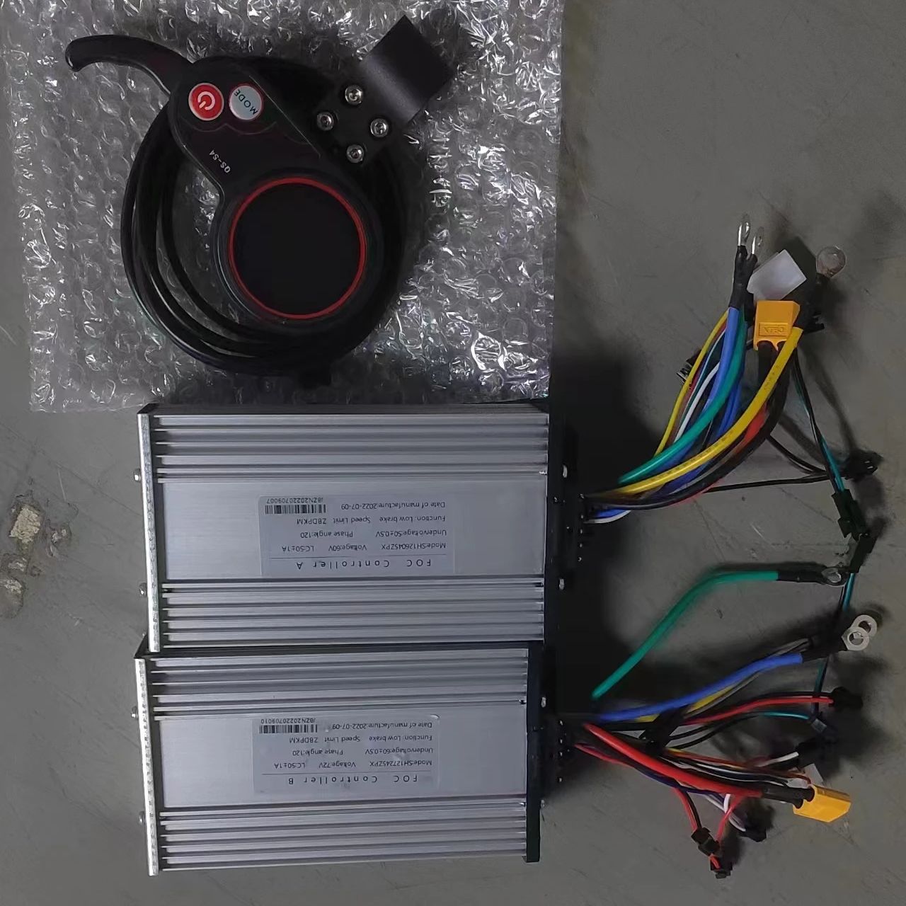 JBZN 60V 72V 50A Sinus Elektri - 72V 45A Dual Controller recensie en prijs