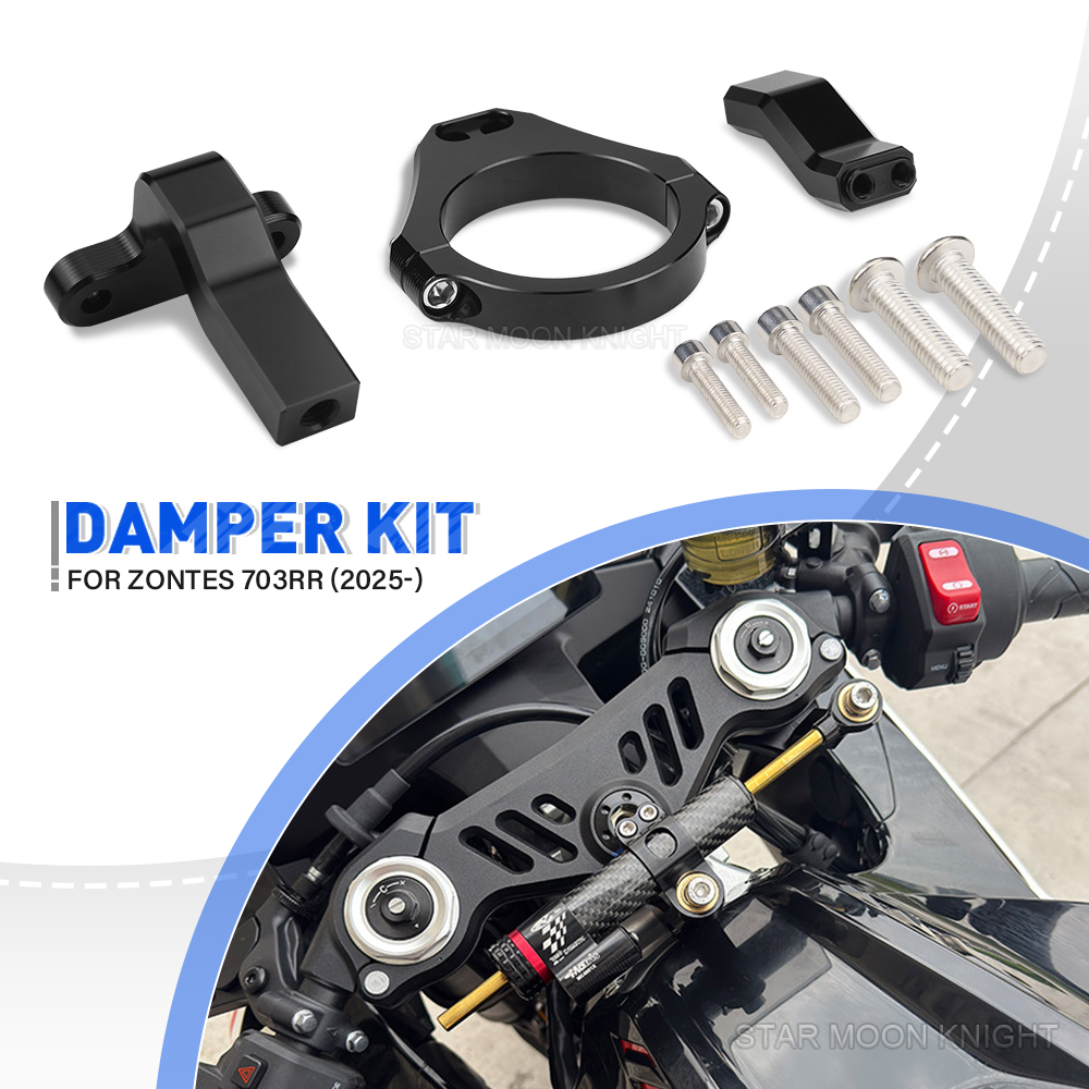 Motorfiets Stuurdemper Beugel  - Steering Damper Stabilizer Kit Cnc recensie en prijs