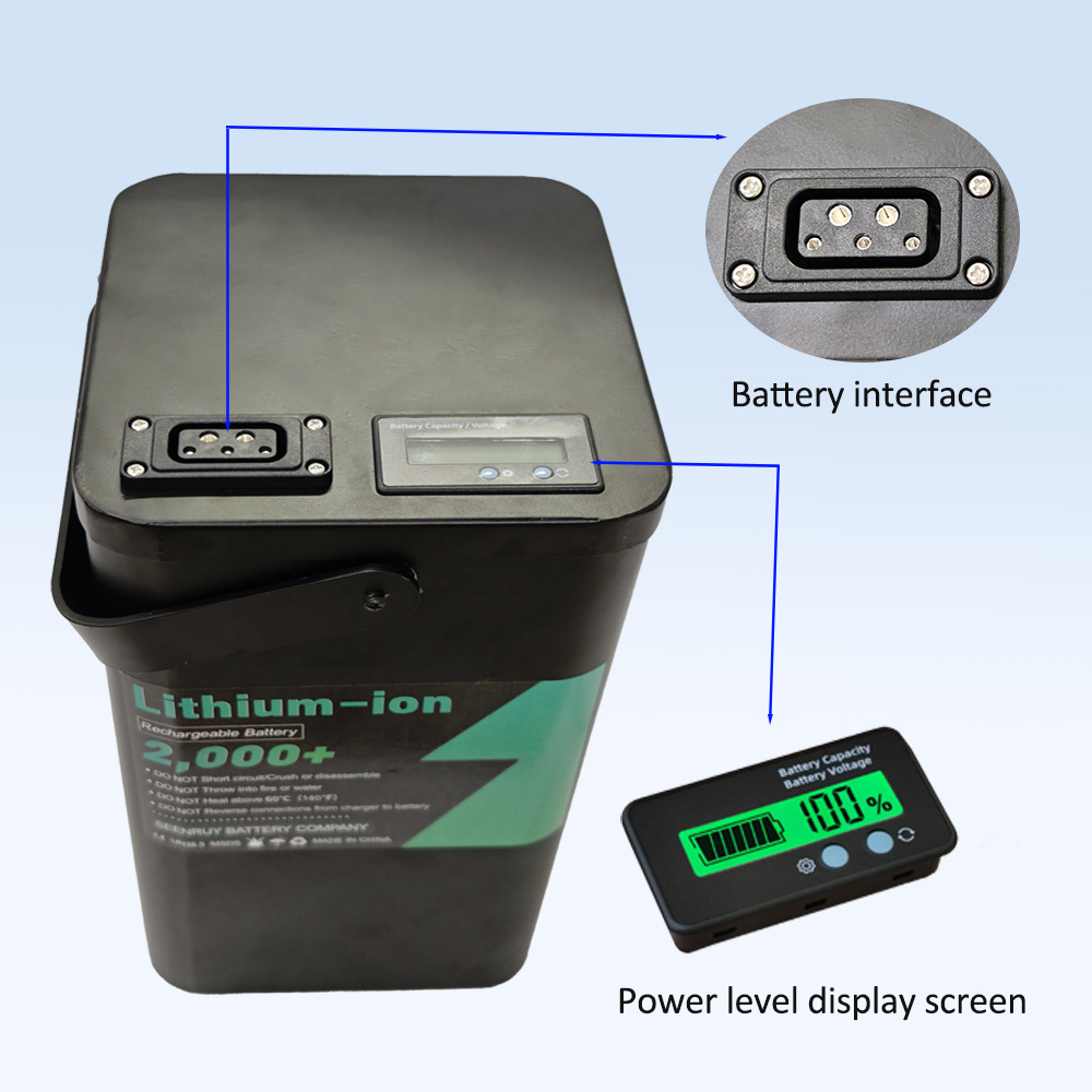 48v 42Ah 55Ah lithium-ion accu - 72V 30Ah Lifepo4 Battery Pack recensie en prijs