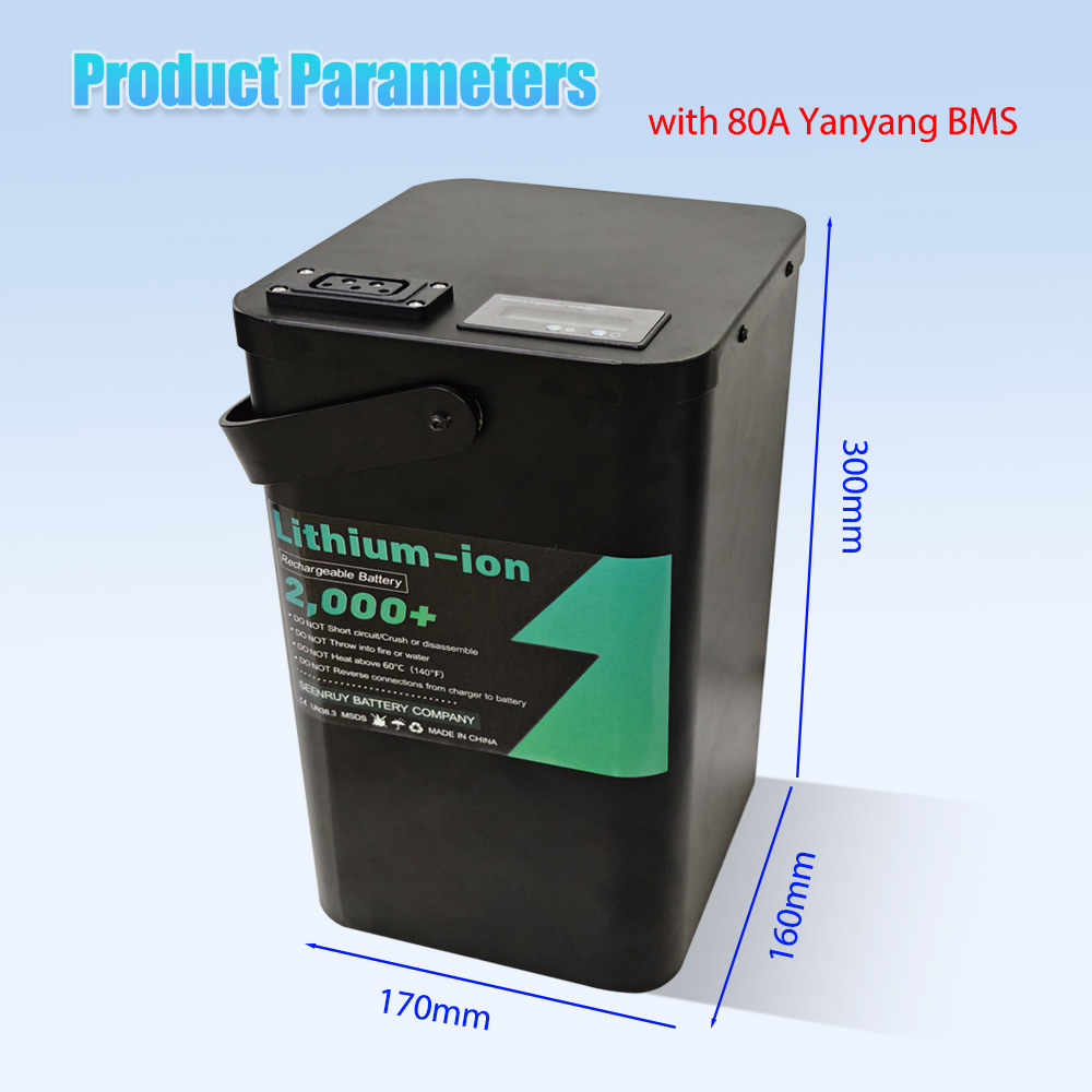 48v 42Ah 55Ah lithium-ion accu - 72V 30Ah Lifepo4 Battery Pack recensie en prijs